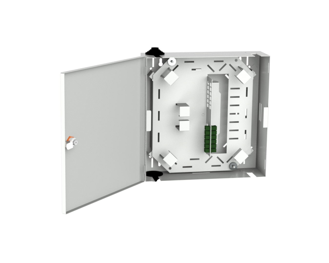 Optical access boxes: PDW-300/300/100-24-SCS-0K3-S-R7035